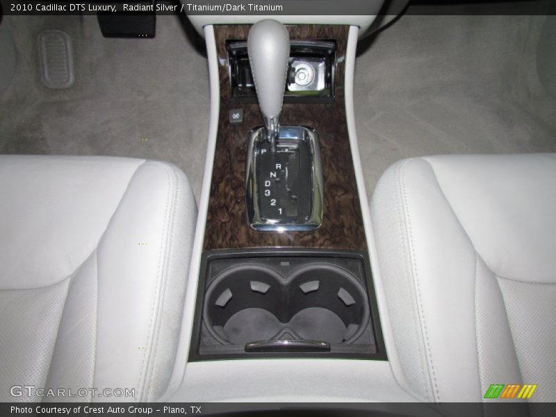 Radiant Silver / Titanium/Dark Titanium 2010 Cadillac DTS Luxury