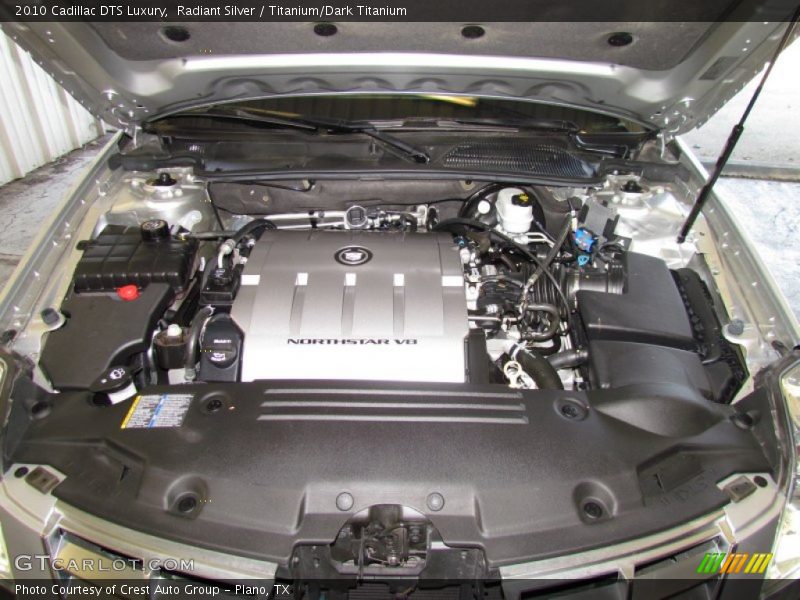 Radiant Silver / Titanium/Dark Titanium 2010 Cadillac DTS Luxury