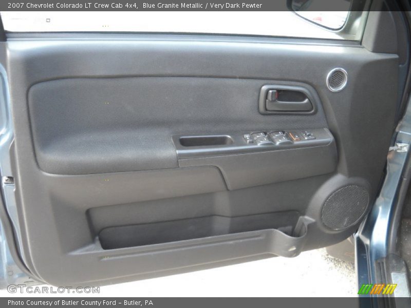 Blue Granite Metallic / Very Dark Pewter 2007 Chevrolet Colorado LT Crew Cab 4x4