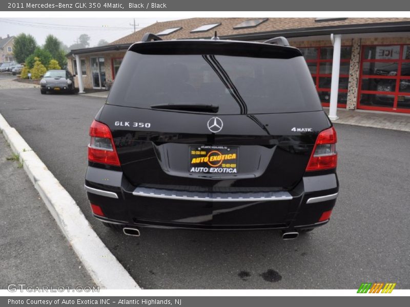 Black / Black 2011 Mercedes-Benz GLK 350 4Matic