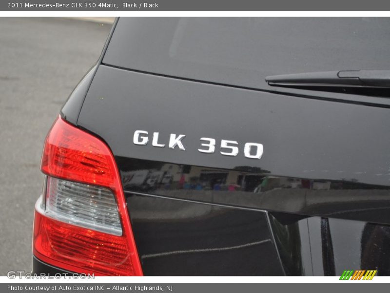 Black / Black 2011 Mercedes-Benz GLK 350 4Matic
