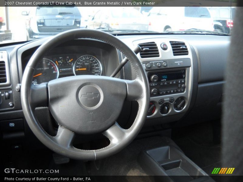 Blue Granite Metallic / Very Dark Pewter 2007 Chevrolet Colorado LT Crew Cab 4x4
