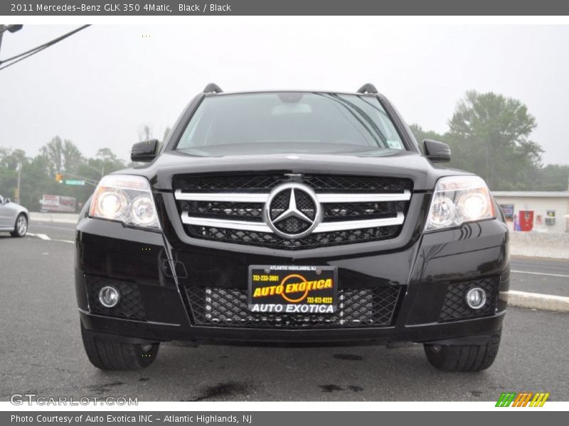 Black / Black 2011 Mercedes-Benz GLK 350 4Matic