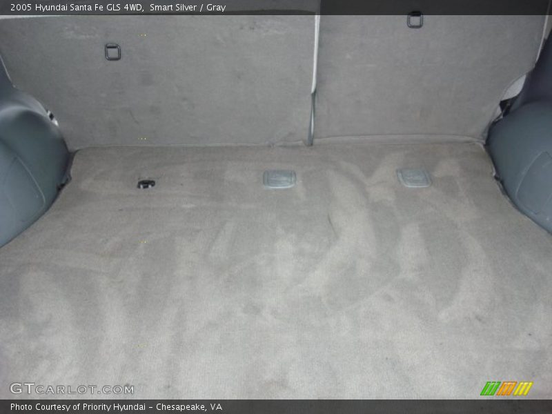 Smart Silver / Gray 2005 Hyundai Santa Fe GLS 4WD