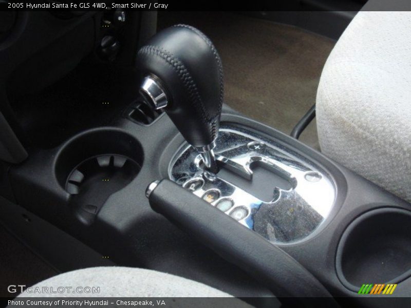 Smart Silver / Gray 2005 Hyundai Santa Fe GLS 4WD