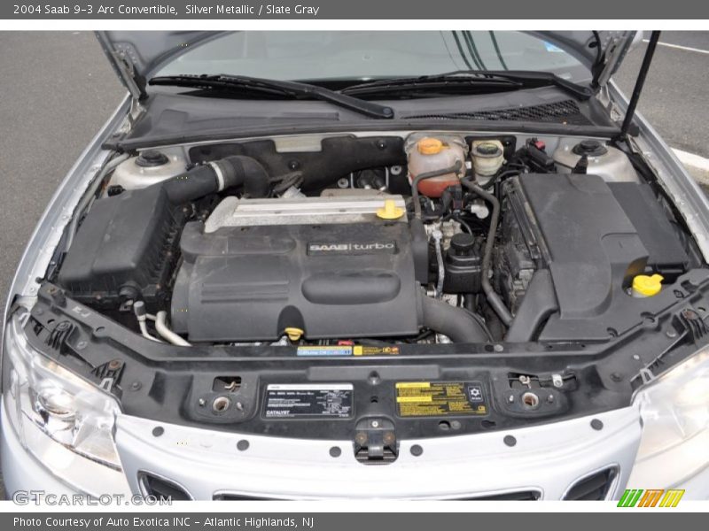  2004 9-3 Arc Convertible Engine - 2.0 Liter Turbocharged DOHC 16-Valve 4 Cylinder