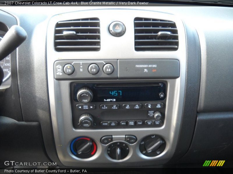 Blue Granite Metallic / Very Dark Pewter 2007 Chevrolet Colorado LT Crew Cab 4x4
