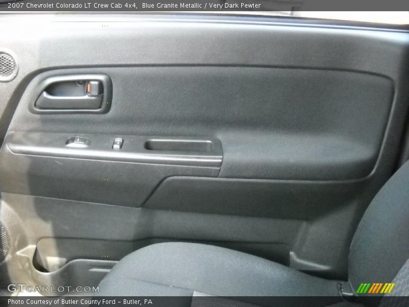 Blue Granite Metallic / Very Dark Pewter 2007 Chevrolet Colorado LT Crew Cab 4x4