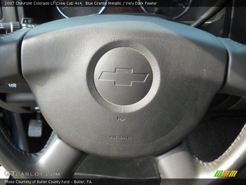 Blue Granite Metallic / Very Dark Pewter 2007 Chevrolet Colorado LT Crew Cab 4x4
