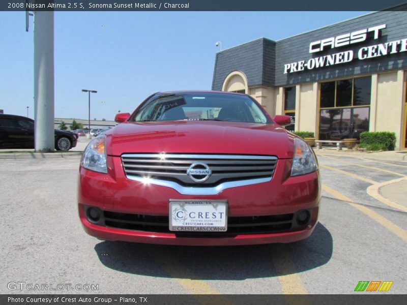 Sonoma Sunset Metallic / Charcoal 2008 Nissan Altima 2.5 S