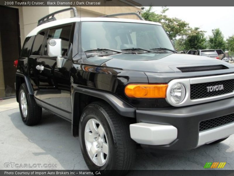 Black Diamond / Dark Charcoal 2008 Toyota FJ Cruiser