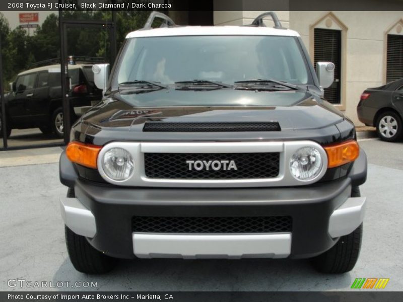 Black Diamond / Dark Charcoal 2008 Toyota FJ Cruiser