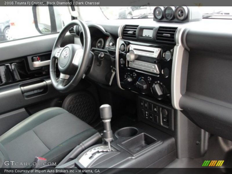 Black Diamond / Dark Charcoal 2008 Toyota FJ Cruiser