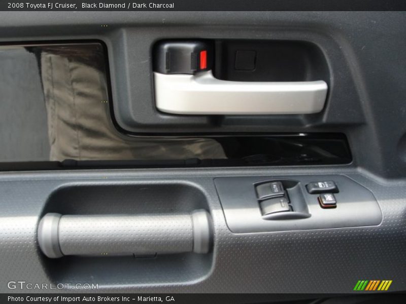 Black Diamond / Dark Charcoal 2008 Toyota FJ Cruiser