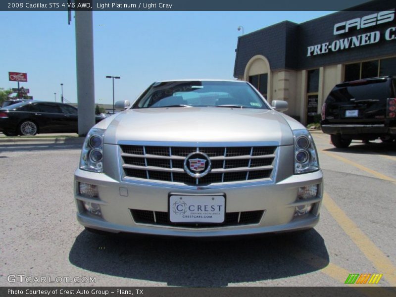 Light Platinum / Light Gray 2008 Cadillac STS 4 V6 AWD