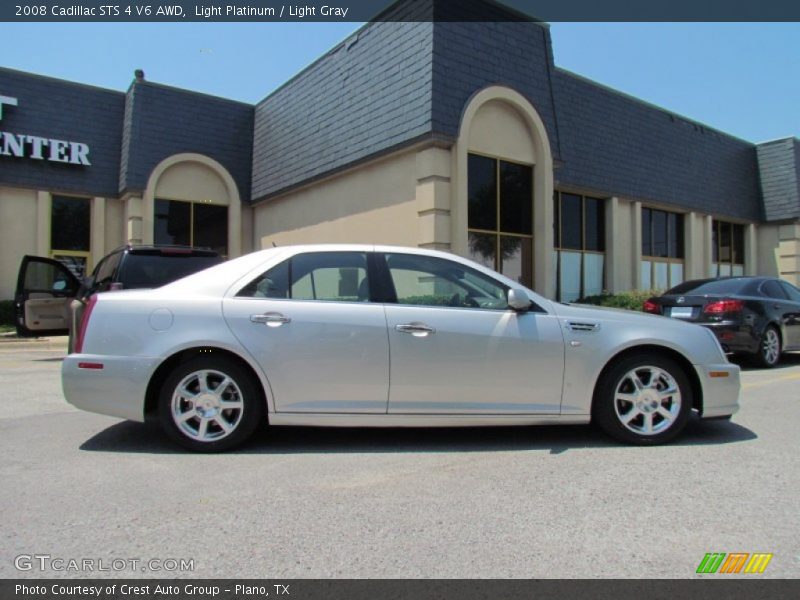 Light Platinum / Light Gray 2008 Cadillac STS 4 V6 AWD