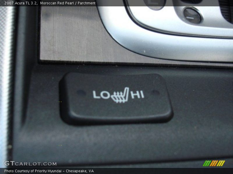 Moroccan Red Pearl / Parchment 2007 Acura TL 3.2