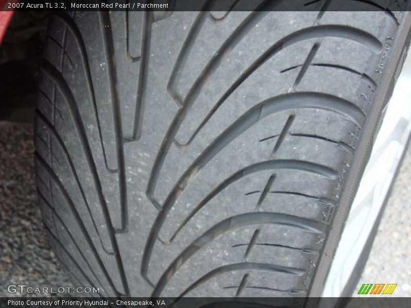 Moroccan Red Pearl / Parchment 2007 Acura TL 3.2