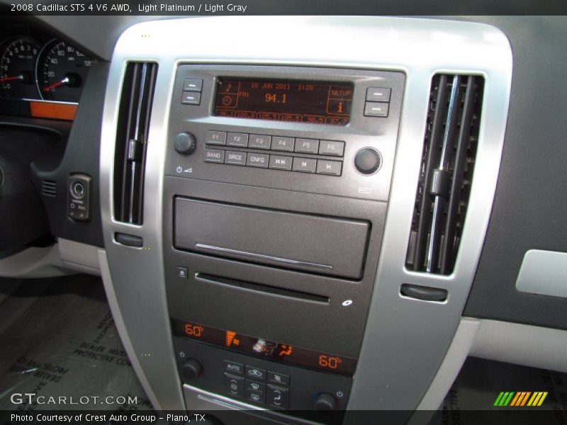 Controls of 2008 STS 4 V6 AWD