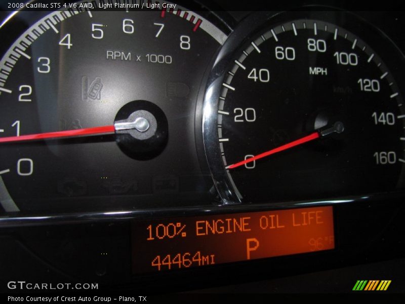 Light Platinum / Light Gray 2008 Cadillac STS 4 V6 AWD