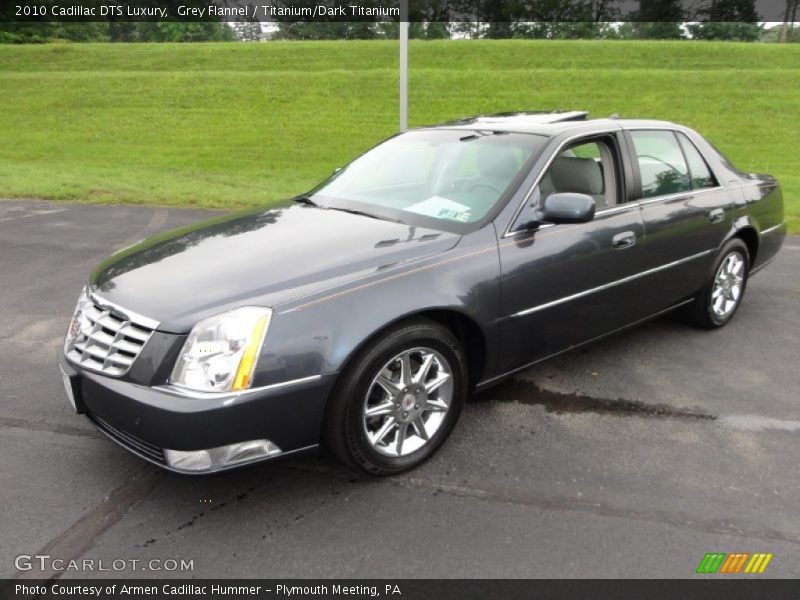 Grey Flannel / Titanium/Dark Titanium 2010 Cadillac DTS Luxury