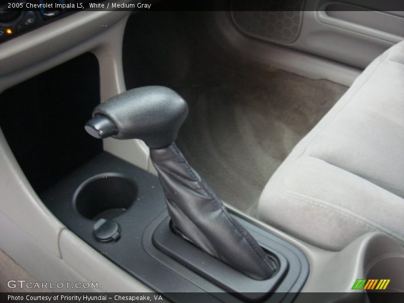 White / Medium Gray 2005 Chevrolet Impala LS