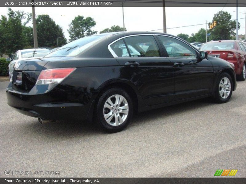 Crystal Black Pearl / Ivory 2009 Honda Accord LX-P Sedan