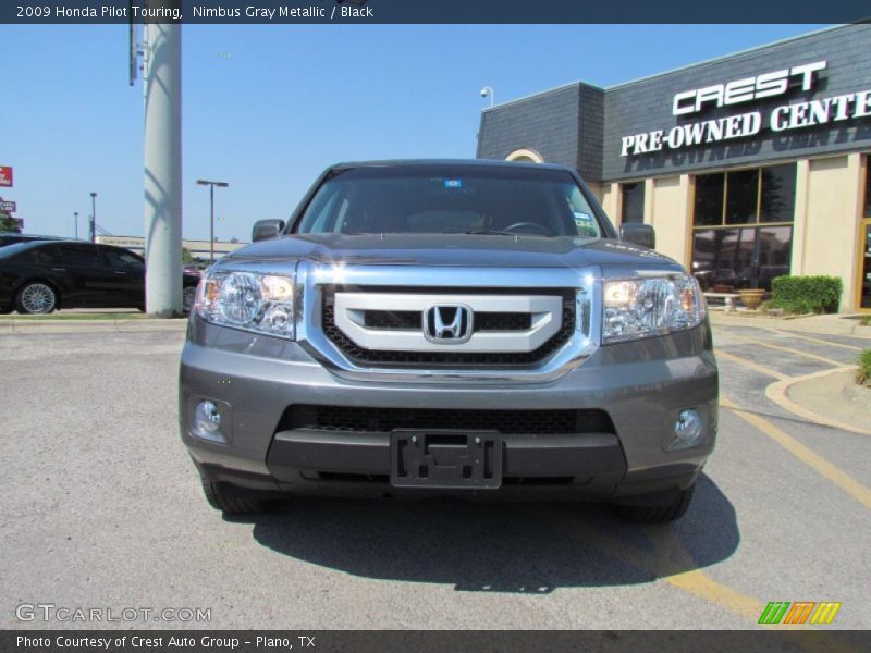 Nimbus Gray Metallic / Black 2009 Honda Pilot Touring