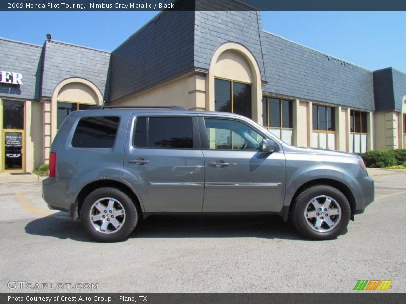 Nimbus Gray Metallic / Black 2009 Honda Pilot Touring