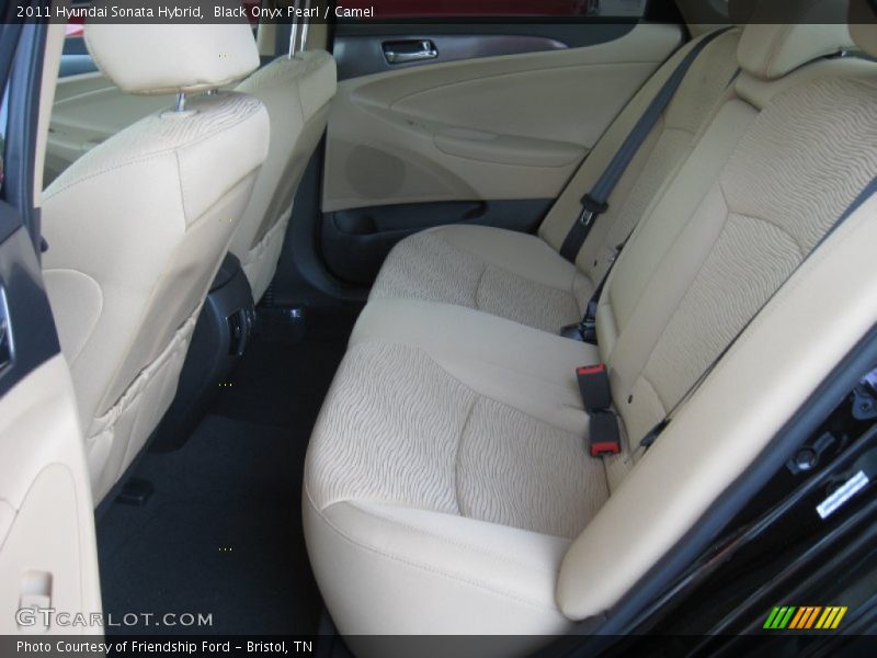  2011 Sonata Hybrid Camel Interior