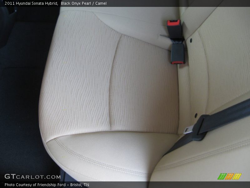  2011 Sonata Hybrid Camel Interior
