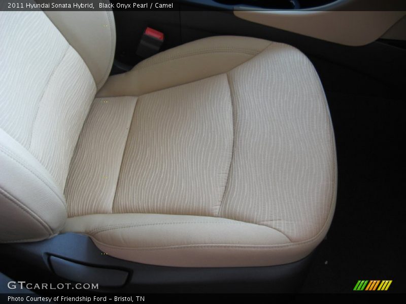  2011 Sonata Hybrid Camel Interior