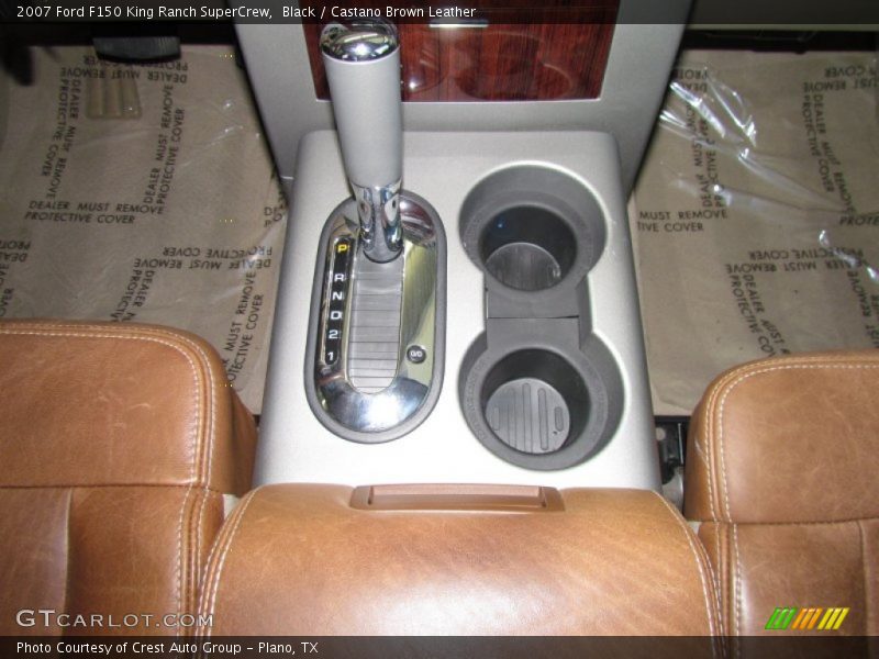 Black / Castano Brown Leather 2007 Ford F150 King Ranch SuperCrew