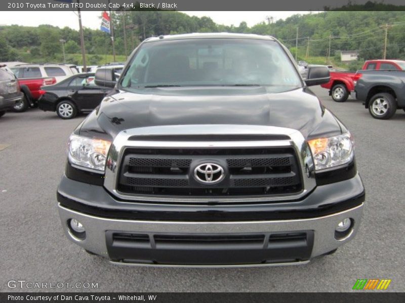 Black / Black 2010 Toyota Tundra TRD Double Cab 4x4