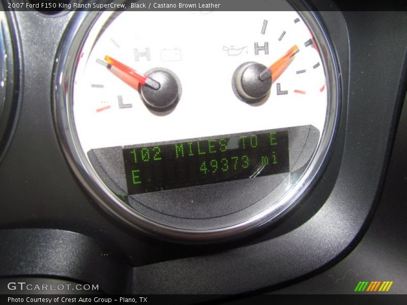 Black / Castano Brown Leather 2007 Ford F150 King Ranch SuperCrew