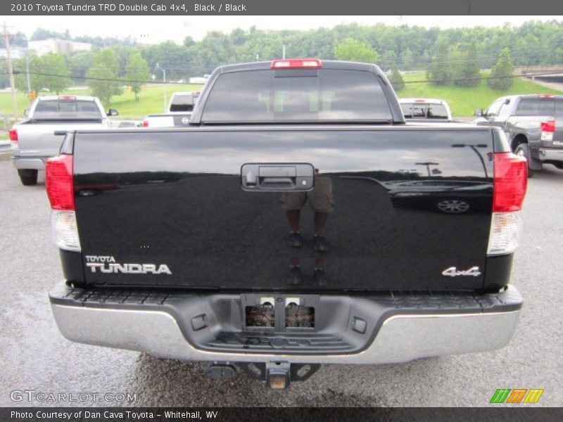 Black / Black 2010 Toyota Tundra TRD Double Cab 4x4
