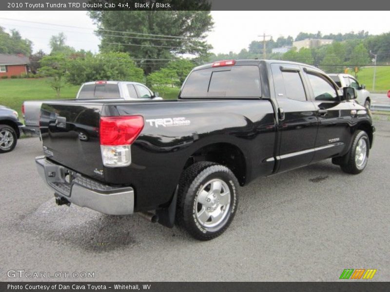 Black / Black 2010 Toyota Tundra TRD Double Cab 4x4