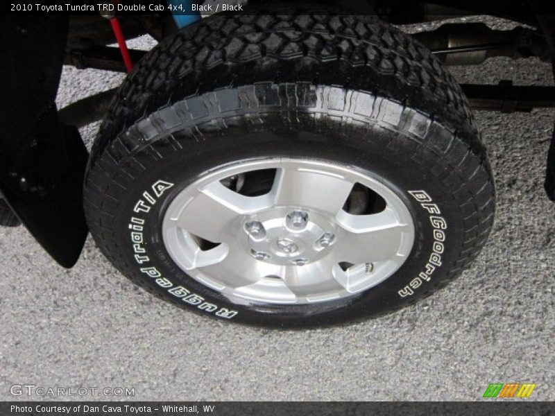 Black / Black 2010 Toyota Tundra TRD Double Cab 4x4