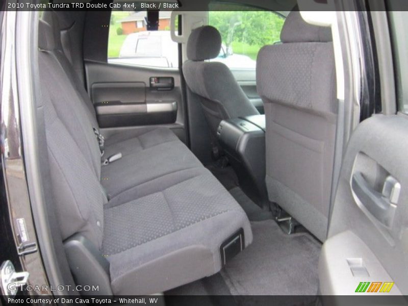 Black / Black 2010 Toyota Tundra TRD Double Cab 4x4