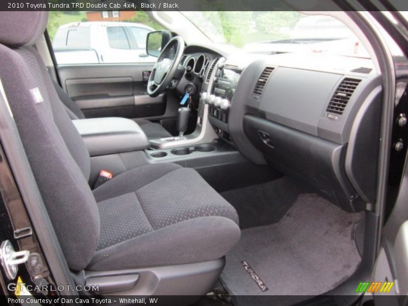 Black / Black 2010 Toyota Tundra TRD Double Cab 4x4