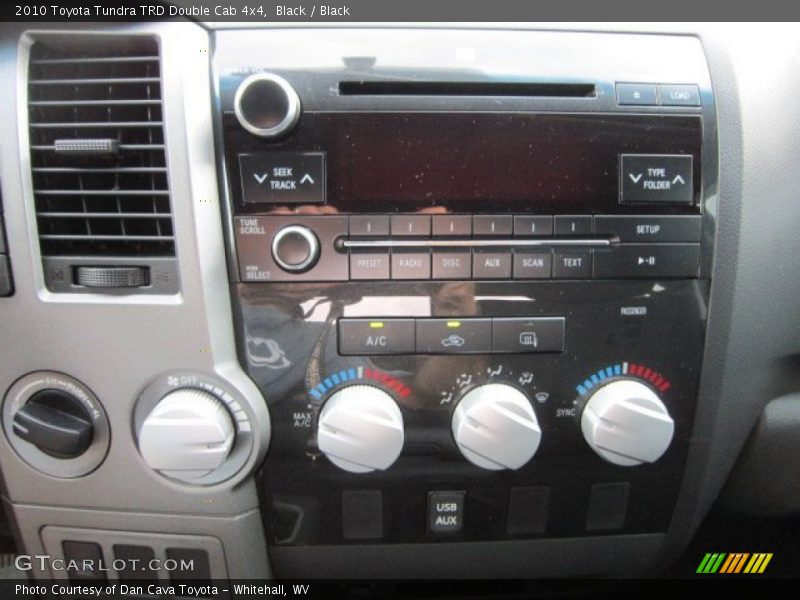 Black / Black 2010 Toyota Tundra TRD Double Cab 4x4