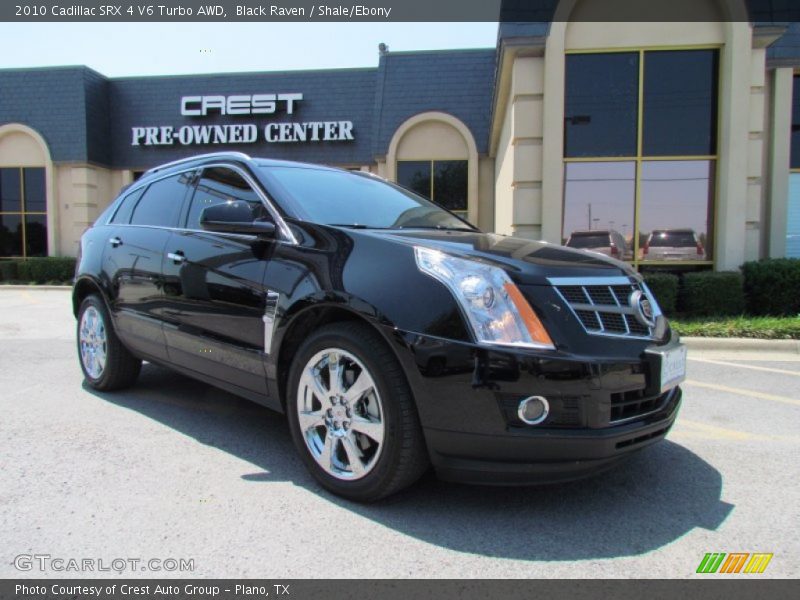 Black Raven / Shale/Ebony 2010 Cadillac SRX 4 V6 Turbo AWD