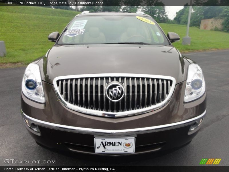 Cocoa Metallic / Cashmere/Cocoa 2008 Buick Enclave CXL