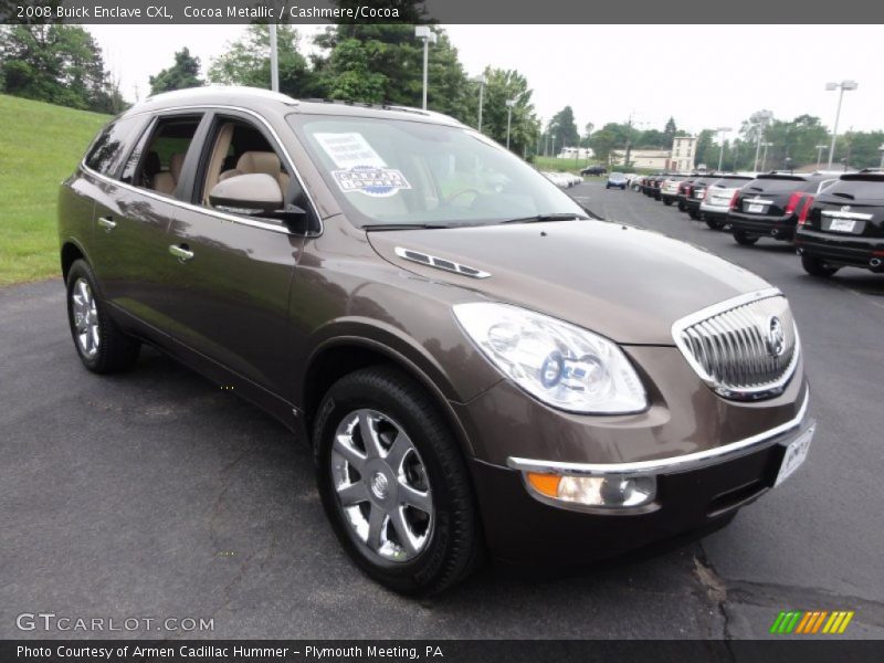 Cocoa Metallic / Cashmere/Cocoa 2008 Buick Enclave CXL