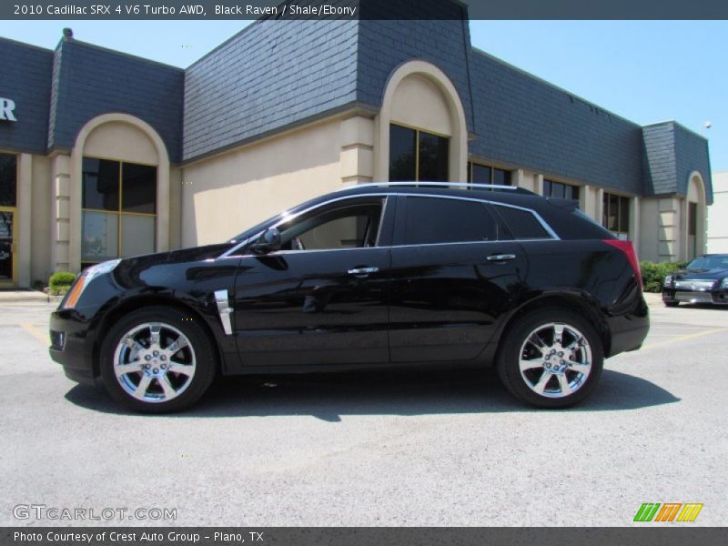 Black Raven / Shale/Ebony 2010 Cadillac SRX 4 V6 Turbo AWD