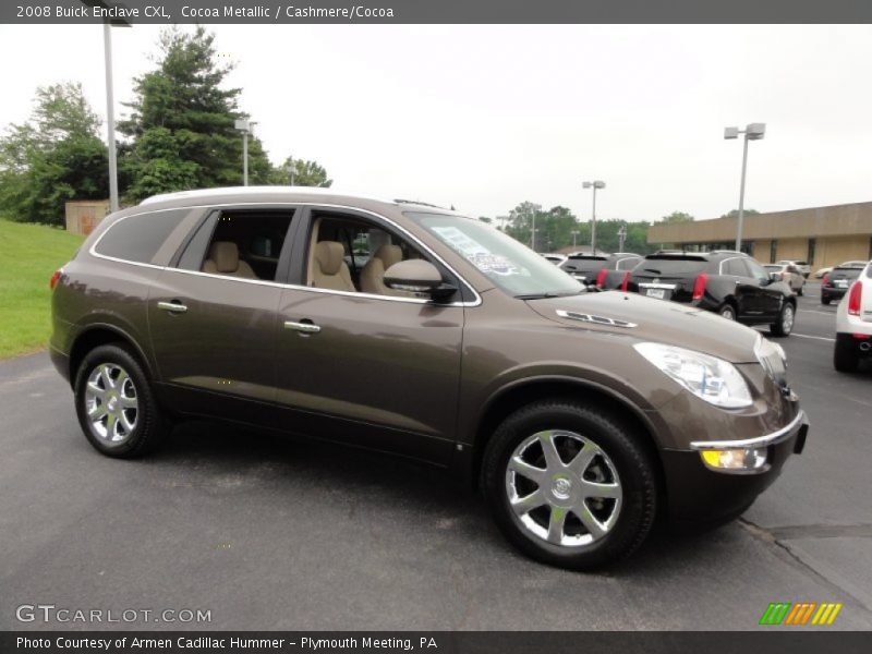 Cocoa Metallic / Cashmere/Cocoa 2008 Buick Enclave CXL