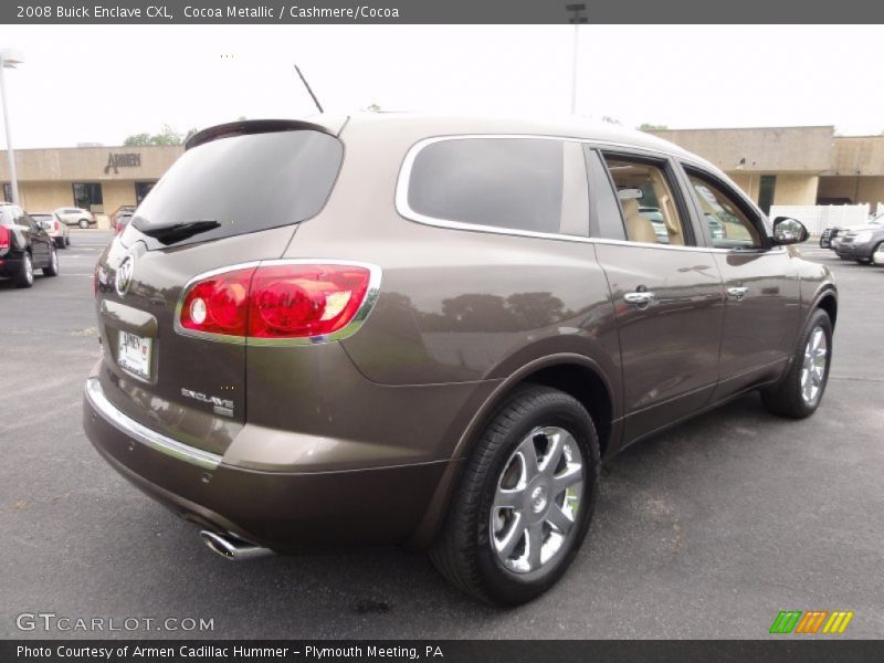 Cocoa Metallic / Cashmere/Cocoa 2008 Buick Enclave CXL