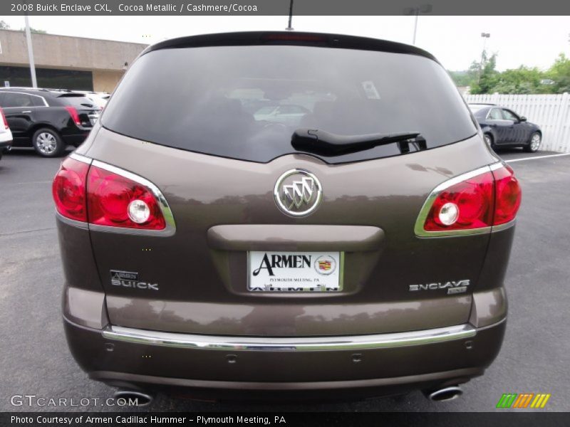 Cocoa Metallic / Cashmere/Cocoa 2008 Buick Enclave CXL