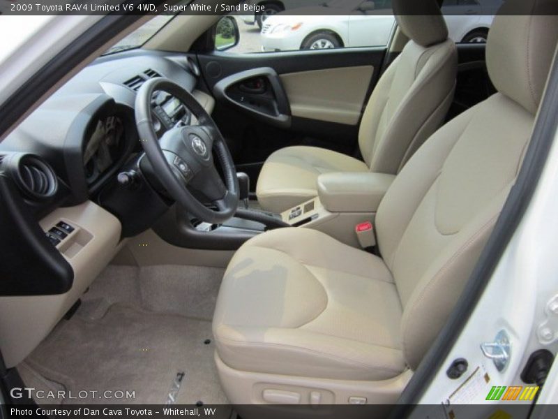  2009 RAV4 Limited V6 4WD Sand Beige Interior