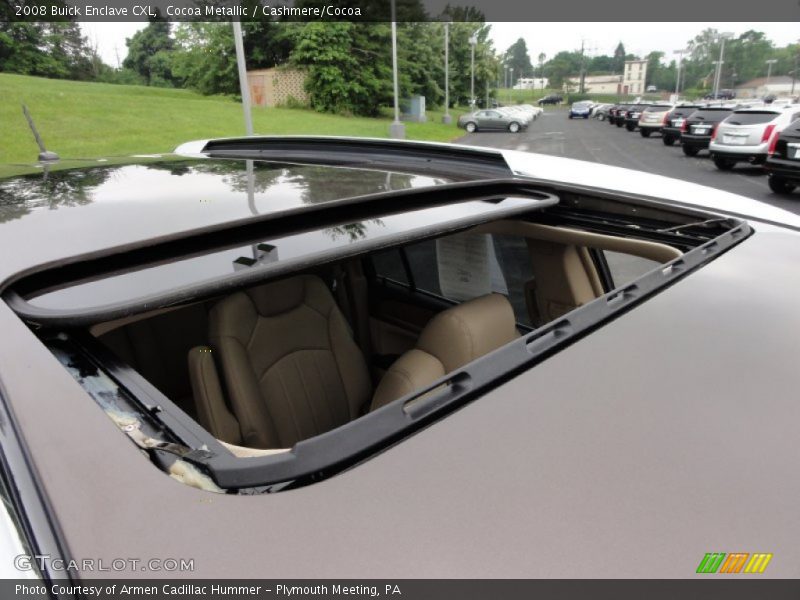 Cocoa Metallic / Cashmere/Cocoa 2008 Buick Enclave CXL